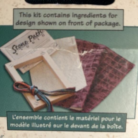 Dimensions Counted cross stitch, Potted Geranium on 3D Frame. Everything incl. - Picture 4 of 4